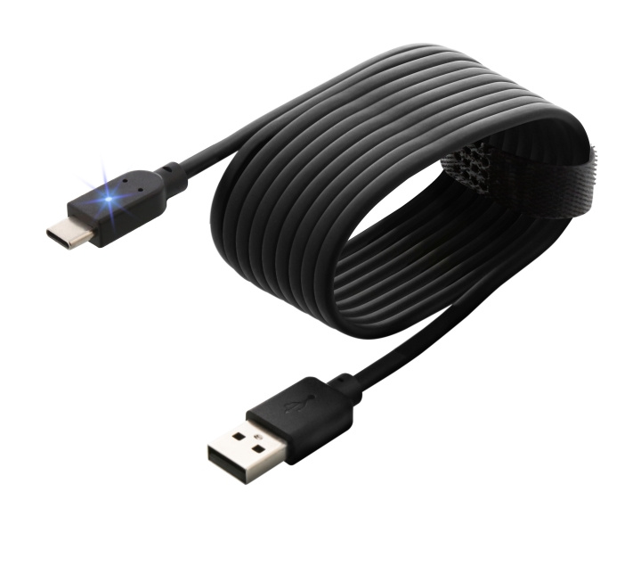 Nyko Charge Link USB/USB-C for Playstation 5 / Xbox Series X - S - 2,5 meter i gruppen HJEMMEELEKTRONIK / Spilkonsoller og tilbehør / Sony PlayStation 5 hos TP E-commerce Nordic AB (D17487)