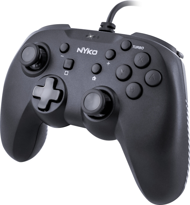Nyko Prime Wired Controller - Sort til Switch i gruppen HJEMMEELEKTRONIK / Spilkonsoller og tilbehør / Nintendo Switch / Tilbehør hos TP E-commerce Nordic AB (D17502)