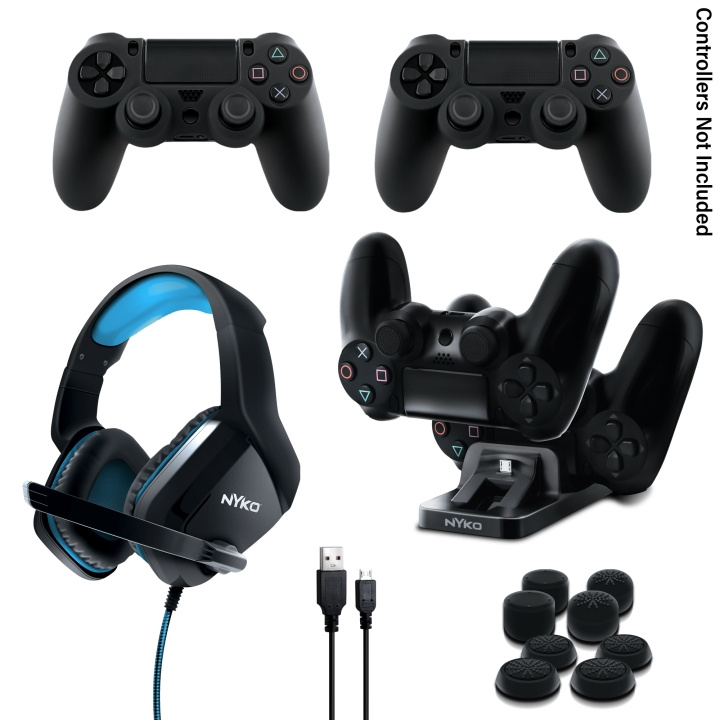 Nyko Master Pak til PS4 i gruppen HJEMMEELEKTRONIK / Spilkonsoller og tilbehør / Sony PlayStation 4 hos TP E-commerce Nordic AB (D17512)