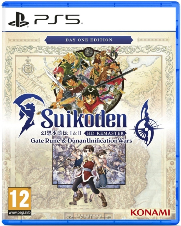 Suikoden I and II HD Remaster (Day 1 Edition) (PS5) i gruppen HJEMMEELEKTRONIK / Spilkonsoller og tilbehør / Sony PlayStation 5 / Spil hos TP E-commerce Nordic AB (D17527)