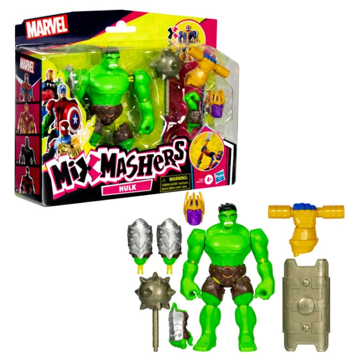 AVENGERS MixMashers Marvel Hulk actionfigur (F9270) i gruppen LEGETØJ, BØRN & BABY / Legetøj / Docks og tilbehør hos TP E-commerce Nordic AB (D17560)