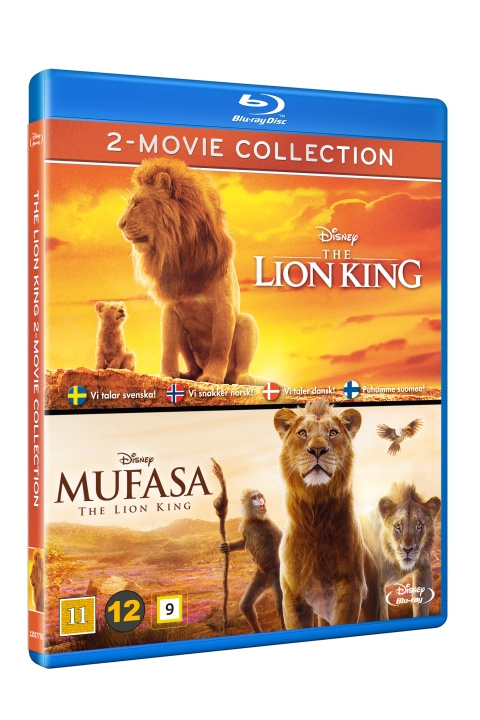 THE LION KING 2-MOVIE COLLECTION i gruppen HJEMMEELEKTRONIK / Lyd & billede / Tv og tilbehør / Film / Blu-ray hos TP E-commerce Nordic AB (D17572)