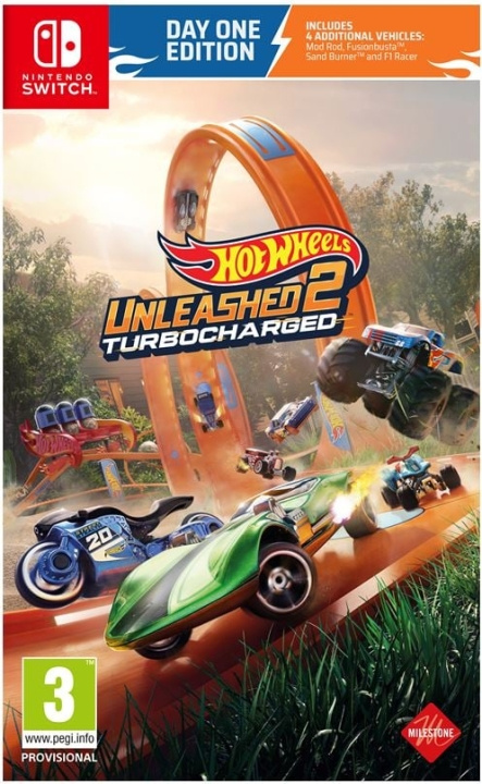Hot Wheels Unleashed 2: Turbocharged (Day 1 Edition) (Switch) i gruppen HJEMMEELEKTRONIK / Spilkonsoller og tilbehør / Nintendo Switch / Spil hos TP E-commerce Nordic AB (D17576)