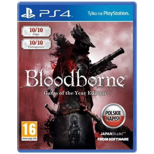Bloodborne - Game of the Year Edition (PL/Multi in Game) (PS4) i gruppen HJEMMEELEKTRONIK / Spilkonsoller og tilbehør / Sony PlayStation 4 / Spil hos TP E-commerce Nordic AB (D17582)