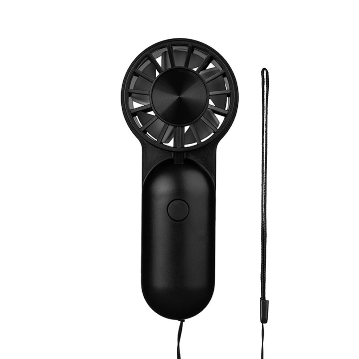 Kikkerland Mighty Mini Fan - 4,5 cm x 10,5 cm x 3,25 cm i gruppen SPORT, FRITID & HOBBY / Sjove gadgets / Smarte løsninger hos TP E-commerce Nordic AB (D17593)