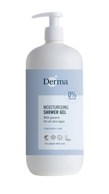 Derma Family Fugtgivende Shower Gel 1000 ml i gruppen SKØNHED & HELSE / Hudpleje / Kropspleje / Bad & brusecreme hos TP E-commerce Nordic AB (D17611)
