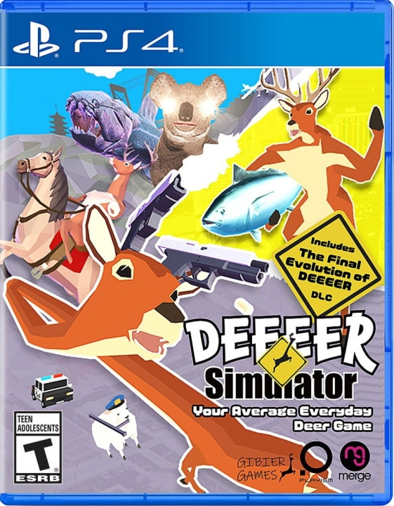 DEEEER Simulator: Your Average Everyday Deer Game (Import) (PS4) i gruppen HJEMMEELEKTRONIK / Spilkonsoller og tilbehør / Sony PlayStation 4 / Spil hos TP E-commerce Nordic AB (D17651)