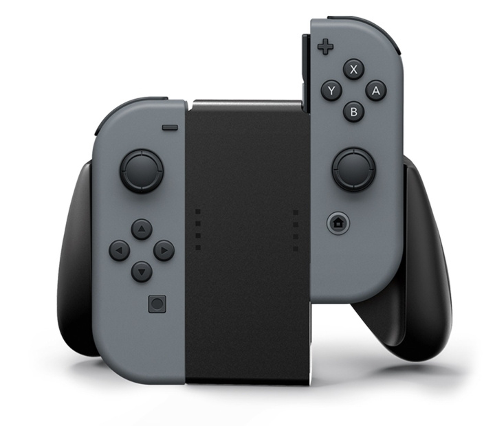 PowerA Nintendo Switch Joy-Con Comfort Grip (Sort) /Nintendo Switch i gruppen HJEMMEELEKTRONIK / Spilkonsoller og tilbehør / Nintendo Switch / Tilbehør hos TP E-commerce Nordic AB (D17662)