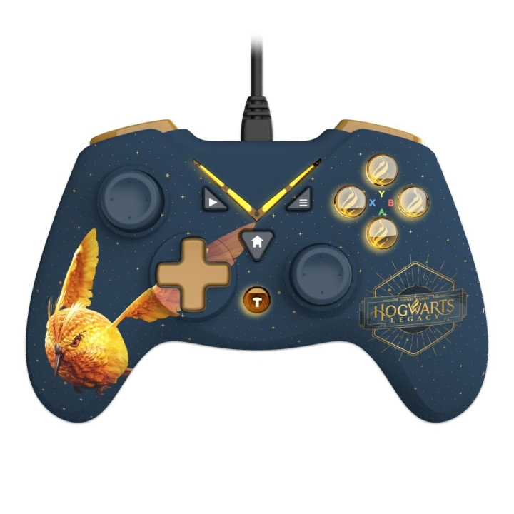 Trade Invaders Harry Potter - kablet controller til Xbox One/ PC med 3M-kabel - Golden Vivet i gruppen HJEMMEELEKTRONIK / Spilkonsoller og tilbehør / Xbox One hos TP E-commerce Nordic AB (D17698)