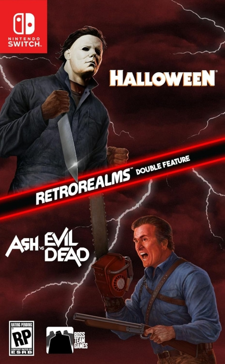Halloween and Ash vs Evil Dead RetroRealms Double Feature (Import) (Switch) i gruppen HJEMMEELEKTRONIK / Spilkonsoller og tilbehør / Nintendo Switch / Spil hos TP E-commerce Nordic AB (D17733)
