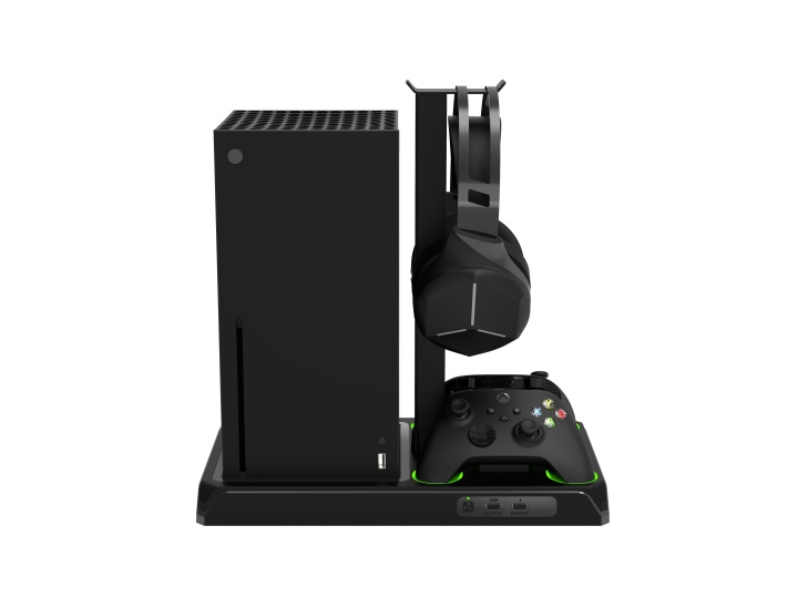 iMP TECH DLX Multi Function Charger Tower XBOX S/X i gruppen HJEMMEELEKTRONIK / Spilkonsoller og tilbehør / Xbox Series X hos TP E-commerce Nordic AB (D17750)