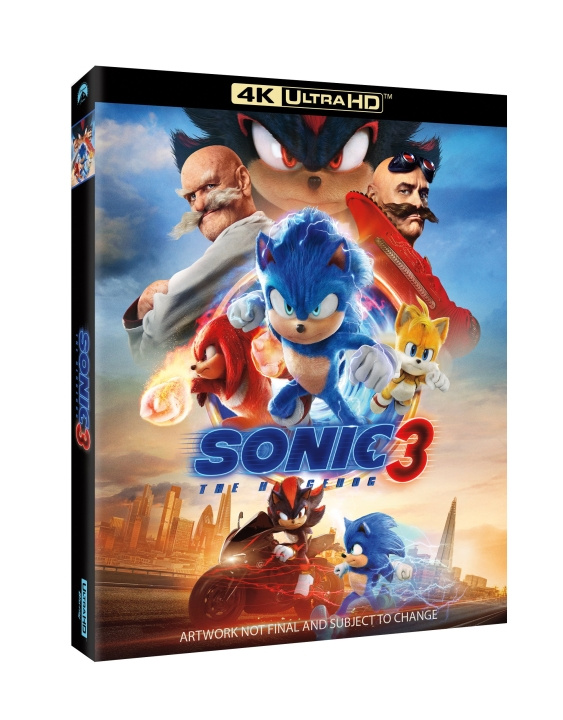 SONIC THE HEDGEHOG 3 i gruppen HJEMMEELEKTRONIK / Lyd & billede / Tv og tilbehør / Film / Blu-ray hos TP E-commerce Nordic AB (D17788)