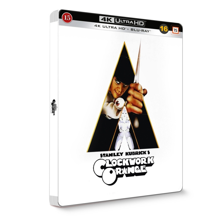 CLOCKWORK ORANGE STEELBOOK - Limited edition i gruppen HJEMMEELEKTRONIK / Lyd & billede / Tv og tilbehør / Film / Blu-ray hos TP E-commerce Nordic AB (D17794)