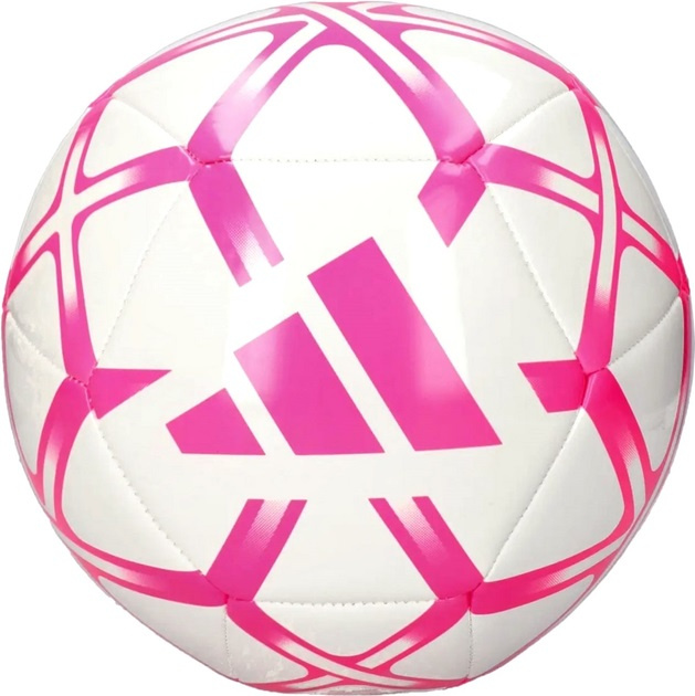 Adidas UEFA Starlancer Club fodbold størrelse 5 - lyserød/hvid i gruppen LEGETØJ, BØRN & BABY / Udeleg & Sport / Sport og spil hos TP E-commerce Nordic AB (D17795)