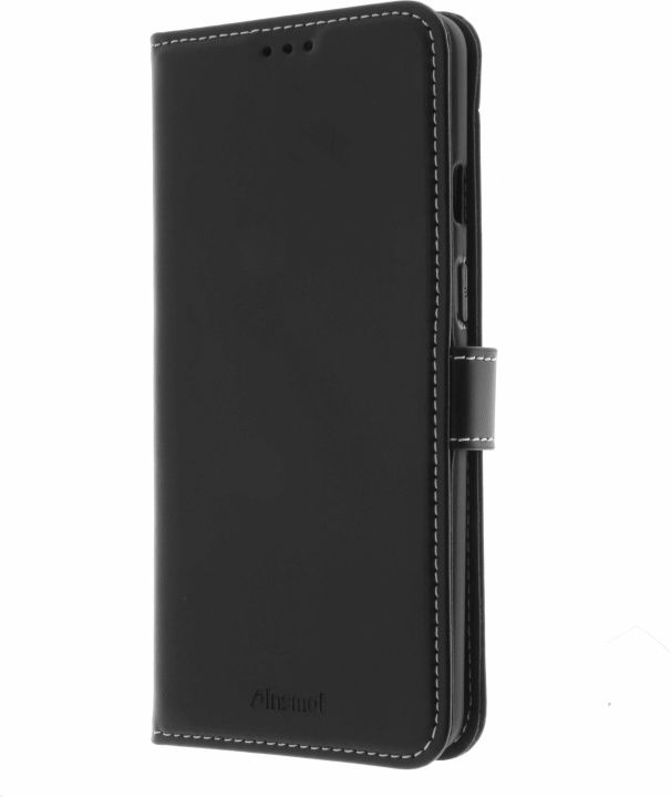 Insmat Exclusive Flip Case pungetui, Oneplus 8T, sort i gruppen SMARTPHONES & TABLETS / Mobil Beskyttelse / OnePlus hos TP E-commerce Nordic AB (D17887)