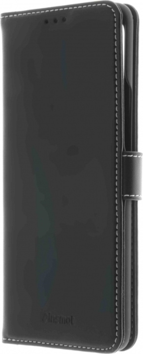 Insmat Exclusive Flip Case pungetui, Oneplus 9 Pro, sort i gruppen SMARTPHONES & TABLETS / Mobil Beskyttelse / OnePlus hos TP E-commerce Nordic AB (D17894)
