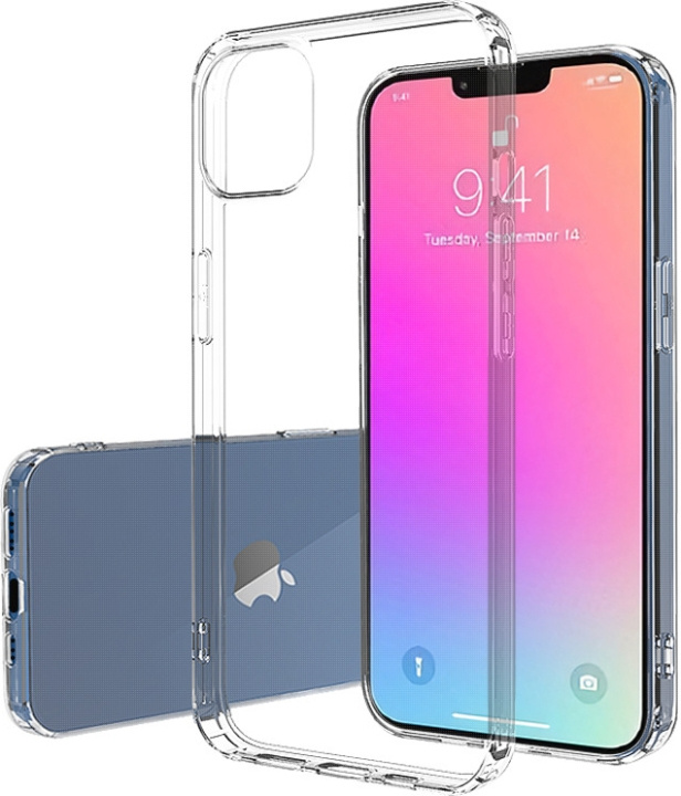 Insmat Krystalbagside, iPhone 13 i gruppen SMARTPHONES & TABLETS / Mobil Beskyttelse / Apple / iPhone 13 hos TP E-commerce Nordic AB (D17911)