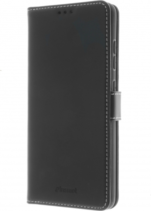 Insmat Eksklusivt Flip Case pungetui, Samsung Galaxy A53 5G, sort i gruppen SMARTPHONES & TABLETS / Mobil Beskyttelse / Samsung hos TP E-commerce Nordic AB (D17932)