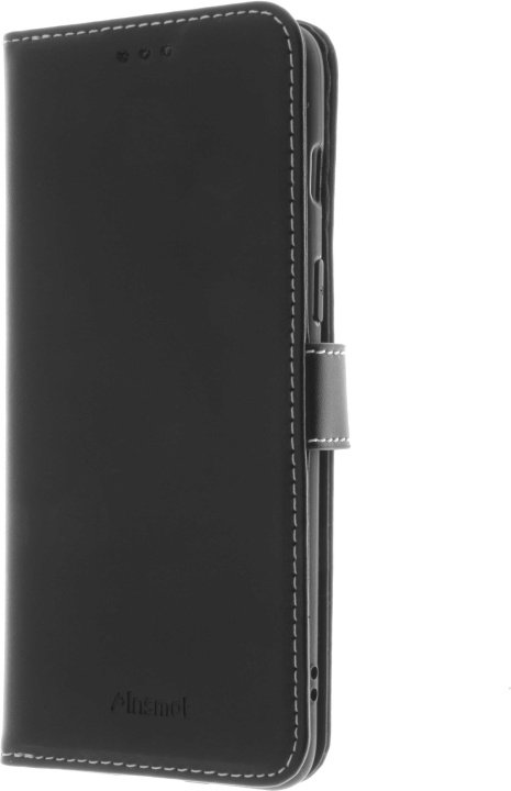 Insmat Eksklusivt Flip Case pungetui, OnePlus Nord 2T 5G, sort i gruppen SMARTPHONES & TABLETS / Mobil Beskyttelse / OnePlus hos TP E-commerce Nordic AB (D17944)