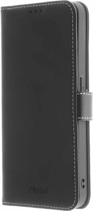 Insmat Exclusive Flip Case pungetui, Nothing phone (1), sort i gruppen SMARTPHONES & TABLETS / Mobil Beskyttelse / Andre modeller hos TP E-commerce Nordic AB (D17948)