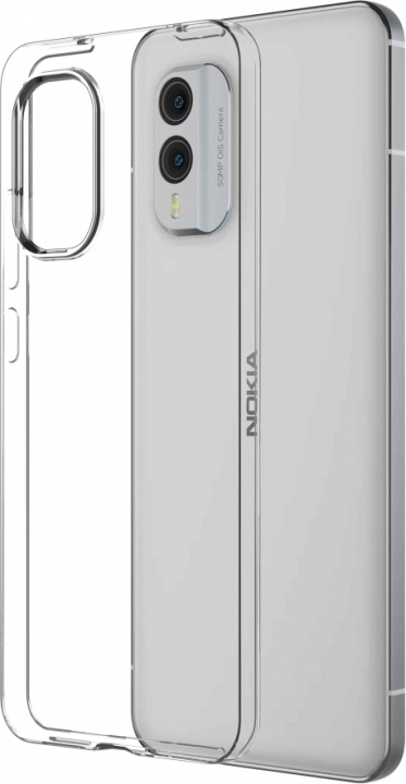 Insmat Crystal Case bagcover, Nokia X30 i gruppen SMARTPHONES & TABLETS / Mobil Beskyttelse / Nokia/Microsoft hos TP E-commerce Nordic AB (D17954)