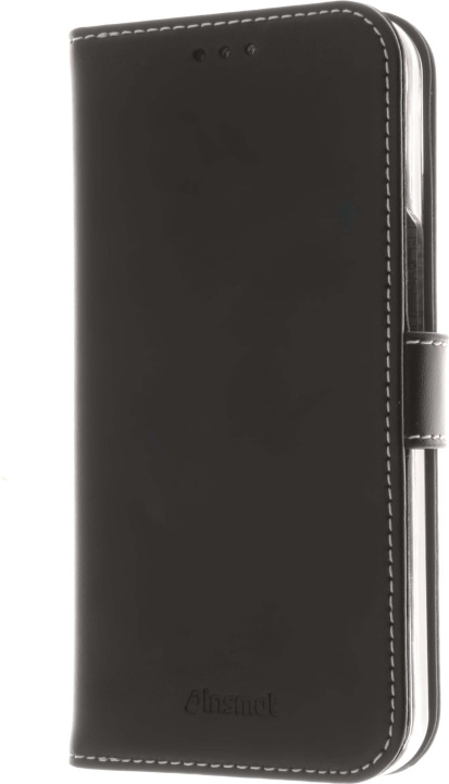 Insmat Exclusive Flip Case pungetui, iPhone 14, sort i gruppen SMARTPHONES & TABLETS / Mobil Beskyttelse / Apple / iPhone 14 hos TP E-commerce Nordic AB (D17956)
