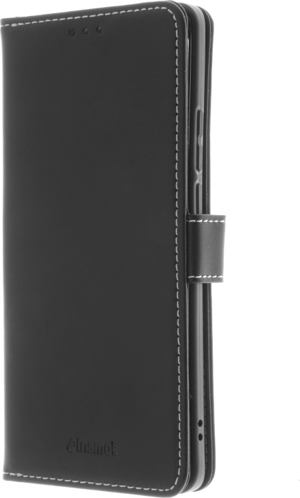Insmat Flip Case pungetui, Motorola Edge 40 5G, sort i gruppen SMARTPHONES & TABLETS / Mobil Beskyttelse / Motorola hos TP E-commerce Nordic AB (D17973)