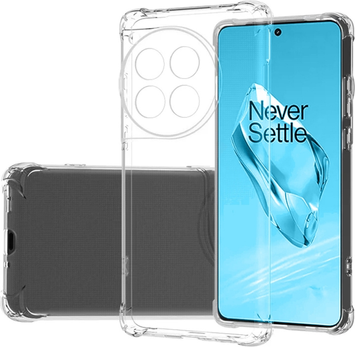 Insmat Impact Case bagcover, OnePlus 12R, gennemsigtig i gruppen SMARTPHONES & TABLETS / Mobil Beskyttelse / OnePlus hos TP E-commerce Nordic AB (D18041)