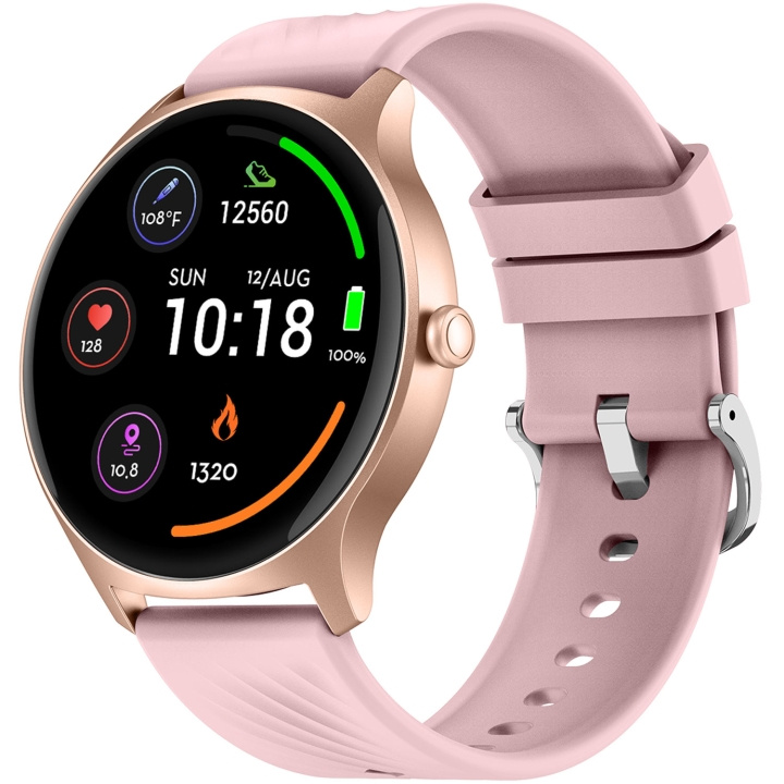 Denver SmartWatch SWC-387P Rosa i gruppen SPORT, FRITID & HOBBY / Smartwatch & Aktivitetsmåler / Smartwatches hos TP E-commerce Nordic AB (D18166)