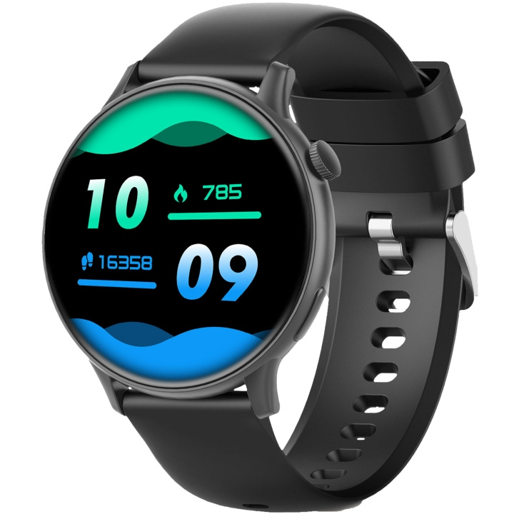KSIX Smartklocka Core 2 AMOLED - Svart i gruppen SPORT, FRITID & HOBBY / Smartwatch & Aktivitetsmåler / Smartwatches hos TP E-commerce Nordic AB (D18174)