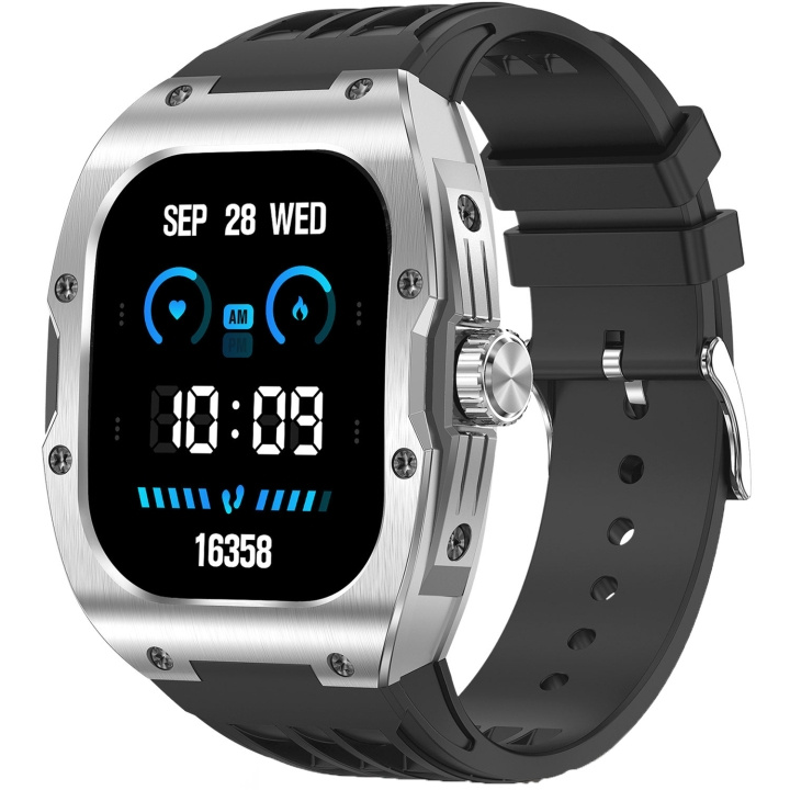 KSIX Smartklocka Hero AMOLED - Svart i gruppen SPORT, FRITID & HOBBY / Smartwatch & Aktivitetsmåler / Smartwatches hos TP E-commerce Nordic AB (D18176)