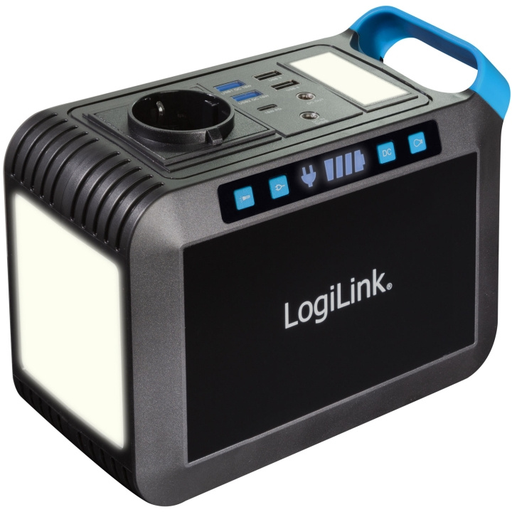 LogiLink Portable Power Station 64.000 mAh 300W 375 Wh i gruppen COMPUTERTILBEHØR / UPS Uninterruptible Power hos TP E-commerce Nordic AB (D18191)