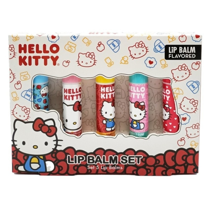 Disney Hello Kitty Lip Balm Set i gruppen SKØNHED & HELSE / Makeup / Læber / Læbepomade hos TP E-commerce Nordic AB (D18211)