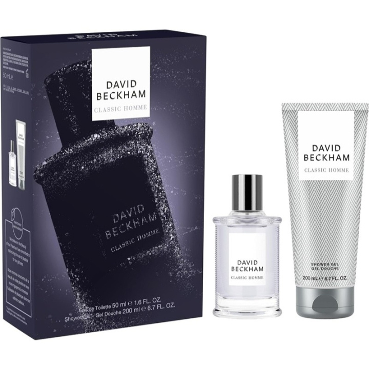 David Beckham Giftset David Beckham Classic Homme Edt 50ml + Shower Gel 200ml i gruppen SKØNHED & HELSE / Gaveæske / Gaveæske til ham hos TP E-commerce Nordic AB (D18213)
