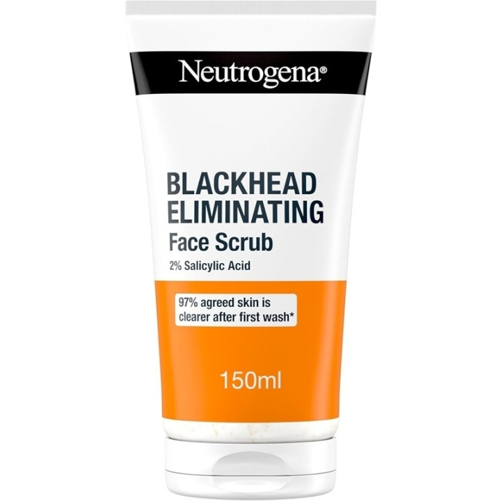 Neutrogena Blackhead Eliminating Face Scrub 150ml i gruppen SKØNHED & HELSE / Hudpleje / Ansigt / Scrub / Peeling hos TP E-commerce Nordic AB (D18217)