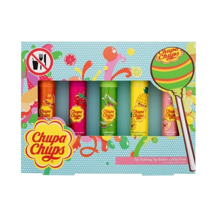 Chupa Chups Lip Licking Lip Balm Collection i gruppen SKØNHED & HELSE / Makeup / Læber / Læbepomade hos TP E-commerce Nordic AB (D18238)
