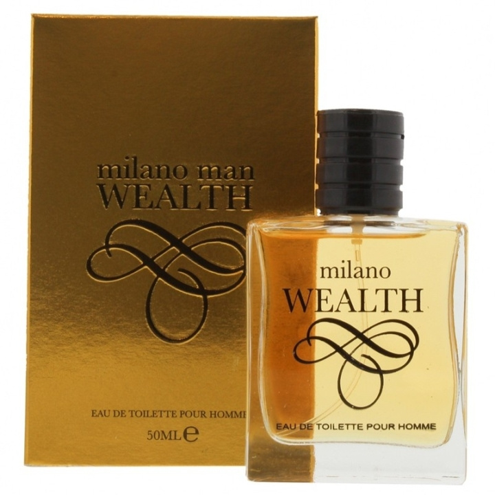 Milano Man Wealth Edt 50ml i gruppen SKØNHED & HELSE / Duft & Parfume / Parfume / Parfume til ham hos TP E-commerce Nordic AB (D18244)