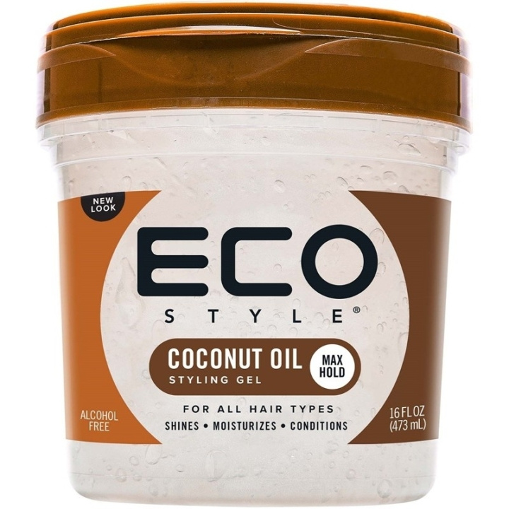 Eco Style Coconut Styling Gel 473ml i gruppen SKØNHED & HELSE / Hår og styling / Hår styling / Styling creme hos TP E-commerce Nordic AB (D18255)