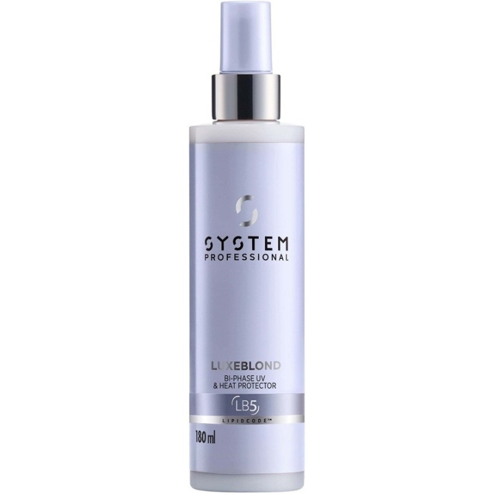 System Professional LuxeBlond Bi-Phase UV & Heat Protector 180ml i gruppen SKØNHED & HELSE / Hår og styling / Hårpleje / Balsam hos TP E-commerce Nordic AB (D18287)