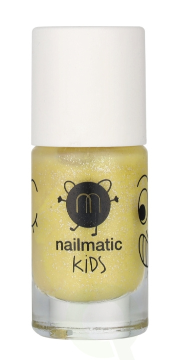 Nailmatic Kids Nail Polish 8 ml Pearly Yellow Lulu i gruppen SKØNHED & HELSE / Manicure / pedicure / Neglelak hos TP E-commerce Nordic AB (D18304)