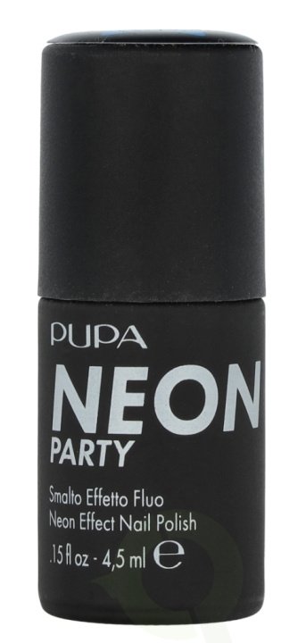 Pupa Milano Pupa Neon Party Nail Polish 4.5 ml #100 Mykonos Blue i gruppen SKØNHED & HELSE / Manicure / pedicure / Neglelak hos TP E-commerce Nordic AB (D18333)