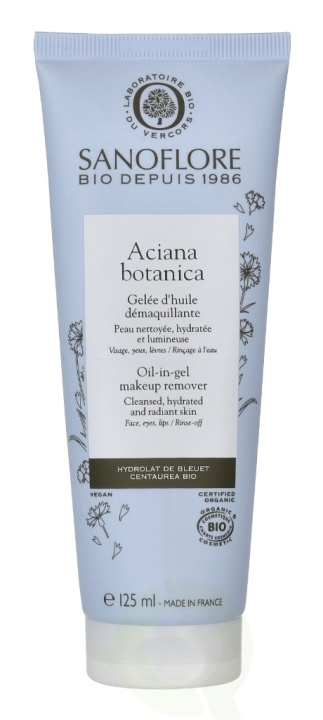 Sanoflore Aciana Botanica Oil-In-Gel Make-Up Remover 125 ml i gruppen SKØNHED & HELSE / Makeup / Makeup fjerner hos TP E-commerce Nordic AB (D18337)