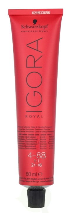 Schwarzkopf Igora Royal Permanent Color Creme 60 ml 4-88 i gruppen SKØNHED & HELSE / Hår og styling / Hårpleje / Hårfarve / Hårfarve & Farve bombe hos TP E-commerce Nordic AB (D18380)