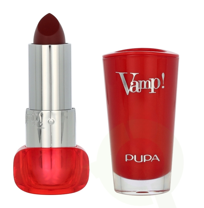 Pupa Milano Pupa Vamp! Extreme Colour Lipstick 3.5 g #300 Scarlet i gruppen SKØNHED & HELSE / Makeup / Læber / Læbestift hos TP E-commerce Nordic AB (D18389)