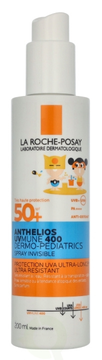 La Roche LRP Anthelios Dermo-Pediatrics Invisible Spray SPF50+ 200 ml i gruppen SKØNHED & HELSE / Hudpleje / Tanning / Solbeskyttelse hos TP E-commerce Nordic AB (D18405)