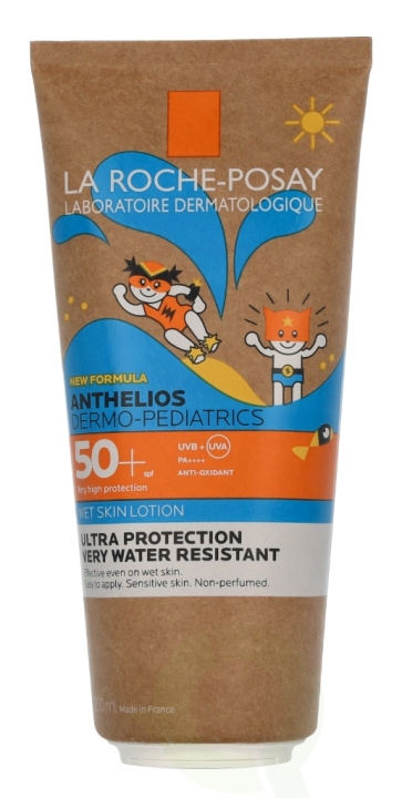 La Roche LRP Anthelios Kids Milk WetSkin Eco Tube SPF50+ 200 ml i gruppen SKØNHED & HELSE / Hudpleje / Tanning / Solbeskyttelse hos TP E-commerce Nordic AB (D18406)