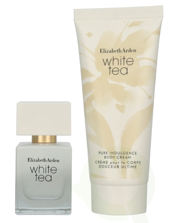 Elizabeth Arden E.Arden White Tea Original Set 130 ml Edt Spray 30ml/Body Cream 100ml i gruppen SKØNHED & HELSE / Duft & Parfume / Parfume / Parfume til hende hos TP E-commerce Nordic AB (D18411)
