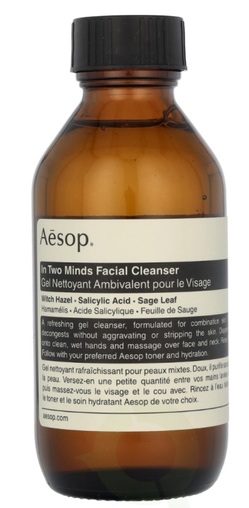 AESOP In Two Minds Facial Cleanser 100 ml i gruppen SKØNHED & HELSE / Hudpleje / Ansigt / Rengøring hos TP E-commerce Nordic AB (D18418)