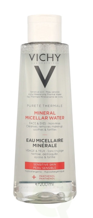 Vichy Purete Thermale Micellaire Water Sensitive 200 ml FACE & EYES Non-rinse Cleanses Removes Make-up, Soothes & Fortifies i gruppen SKØNHED & HELSE / Hudpleje / Ansigt / Rengøring hos TP E-commerce Nordic AB (D18444)