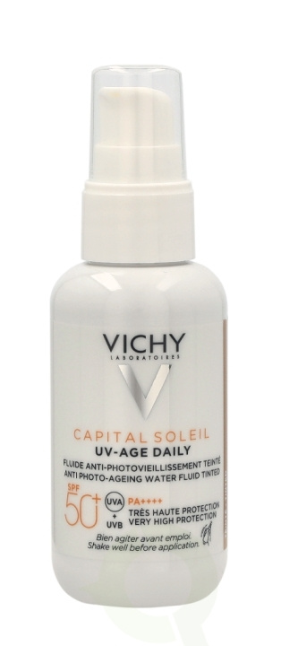 Vichy Capital Soleil UV-Age Daily SPF50+ 40 ml i gruppen SKØNHED & HELSE / Hudpleje / Ansigt / Dagcreme hos TP E-commerce Nordic AB (D18450)